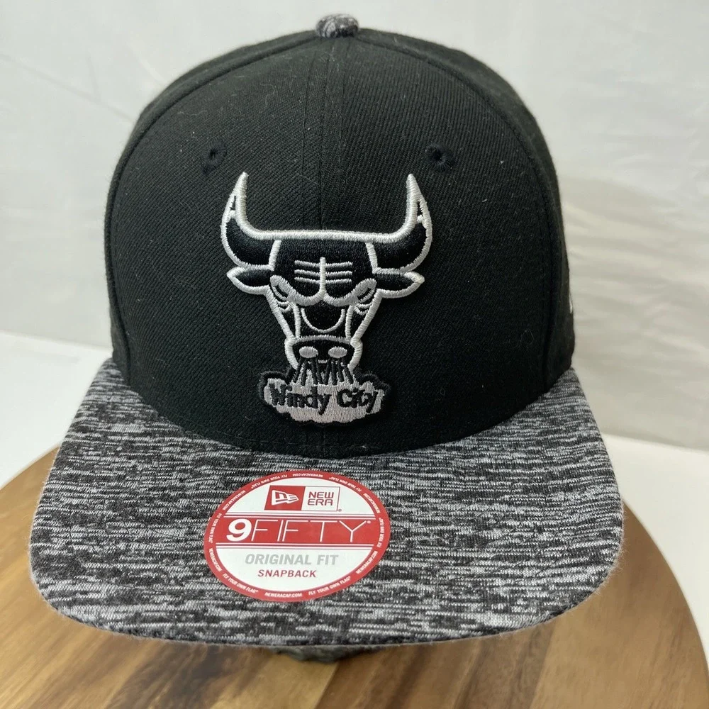 Bulls Windy City HAT CAP SNAPBACK New Era 9FIFTY‎ Hardwood Classics Chicago